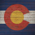 Colorado Flag Dark Wood Surface Book 2 13.5in Skin